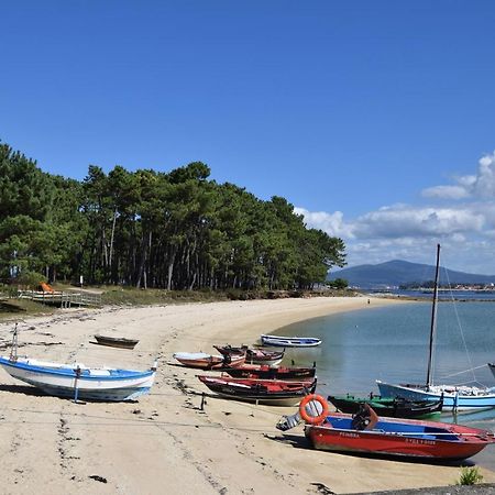 Maravilloso Apartamento De Playa En La Paradisiaca Illa De Arousa Exterior foto